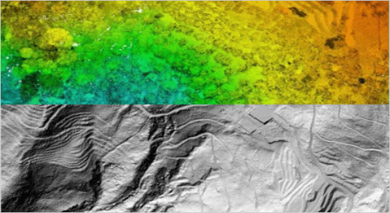 空載光達DEM、DSM製作範例